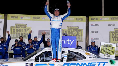 Austin Hill Wins Nascar Atlanta Xfinity Series Fuel Economy Run