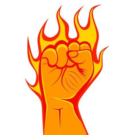 Fire Fist Png