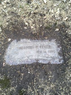 Theodore R Ted Reker M Morial Find A Grave