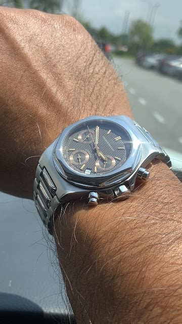 Girard Perregaux Laureato Olimpico Grey Dial On Steel