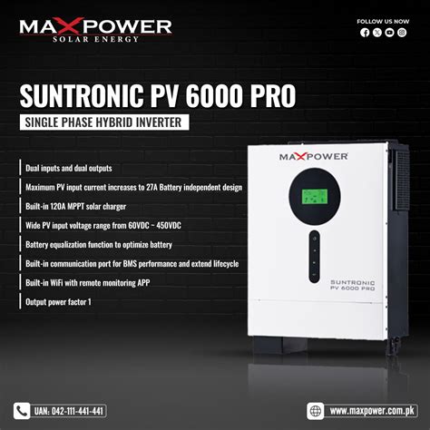 Maxpower Suntronic Pro Electricalwall