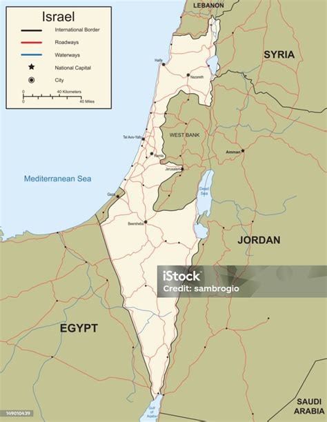 แผนที่อิสราเอล ภาพประกอบสต็อก ดาวน์โหลดรูปภาพตอนนี้ แผนที่