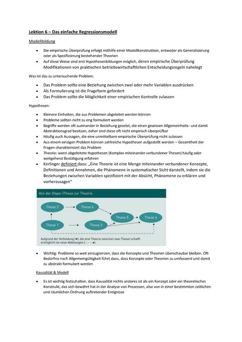 Zusammenfassung Angewandte Statistik Lektion Lektion Das