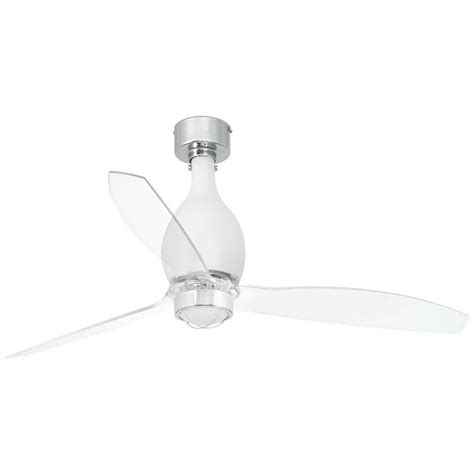 Faro Mini Eterfan Mini Eterfan Led Blanco Mate Ventilador De Techo