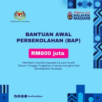 Bantuan Awal Persekolahan Bap Pdf Kpm Fariz My