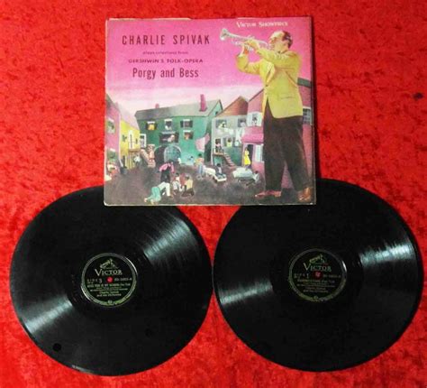 Original Er Schellackplatten Im Album Charlie Spivak Porhy And