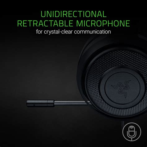 Razer Kraken Pro V2 Lightweight Aluminum Headband Retractable Mic