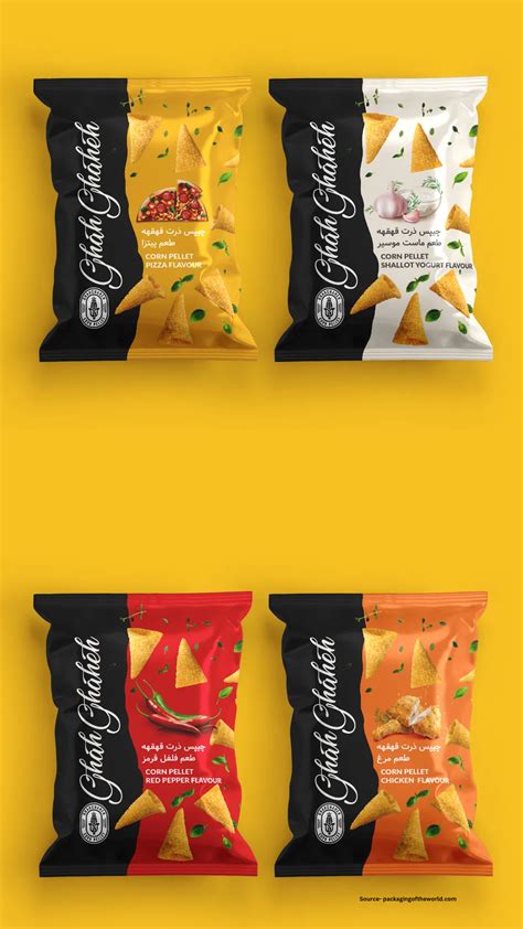 Inspiration For Attractive Chips Packaging Designs Artofit