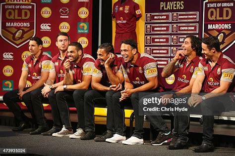 Queensland Maroons Team Announcement Photos And Premium High Res Pictures Getty Images