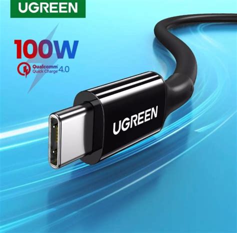 Ugreen 100w Usb C To Usb C Cable Kabel Fast Charging 5a Lazada Indonesia