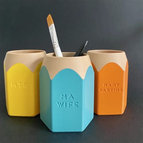 Pencil Holder Etsy