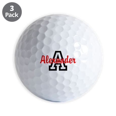 Personalized Monogrammed Golf Ball by designsbyharmony