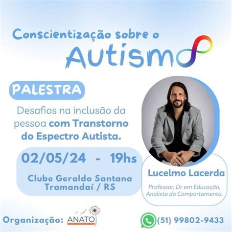 Palestra Desafios na Inclusão da Pessoa Transtorno do Espectro