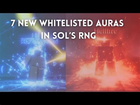 New Whitelisted Auras In Sol S Rng Part Youtube