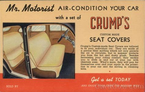 Crumps Seat Covers Seat Covers Cover Crump