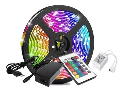 Tira De Led Rgb Metros Impermeable Tik Tok Control