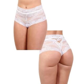 Calcinha Lacradora Renda Fita Cetim Lingerie Feminina Sexy Preta