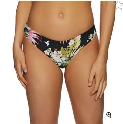 Rip Curl Swim Nwt Rip Curl Bikini Bottoms Reversible Cheeky Black Poshmark