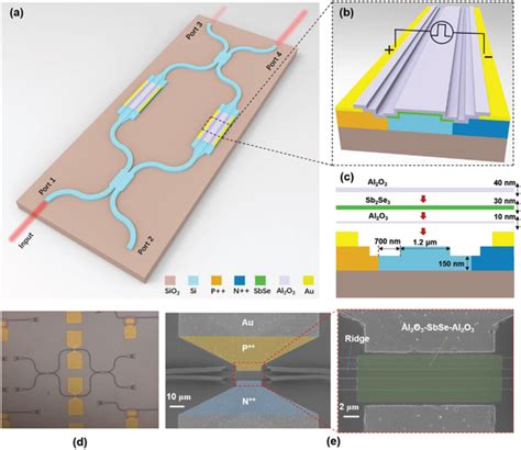 Schematic Diagram And Microscope Image Of The Proposed Electrically