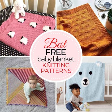 25 Knitted Baby Blanket Patterns - All the Favorites | TREASURIE