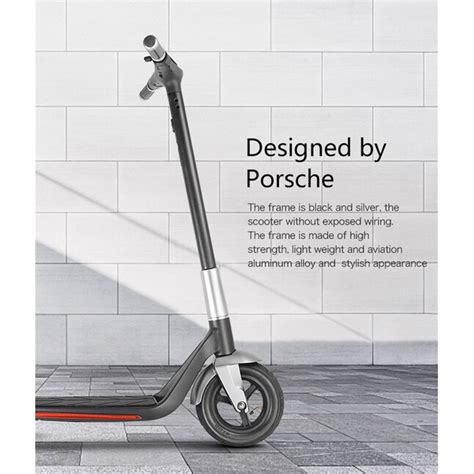 Wildaven Folding Adults Electric Scooter With 350w Motor36v 9ah Lithium Batterydual Braking