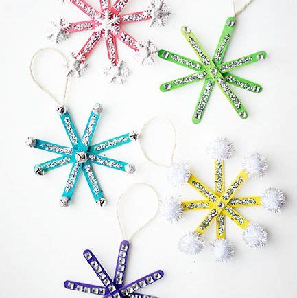 16 Easy Snowflake Crafts for Kids - Snowflake Arts and Crafts Ideas