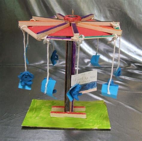 Y5 Fairground Models Crafts For Kids Recycled Art Projects Crafts