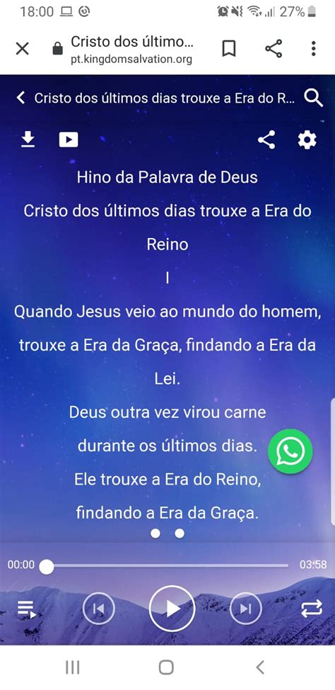 Cristo Dos últimos Dias Trouxe A Era Do Reino Igreja De Deus Todo