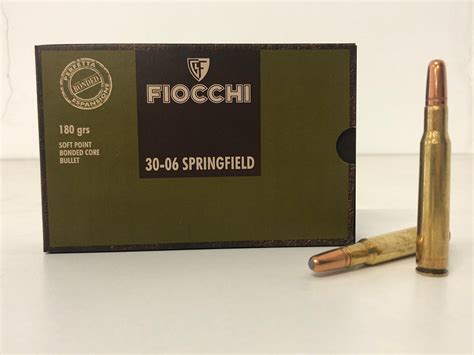 Cartuchos Fiocchi Hunting Springfield Grains Sp Bonded