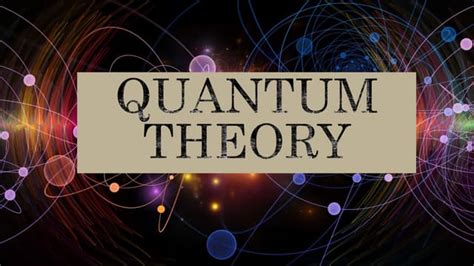 Quantum theory orbitals, quantum number.pptx