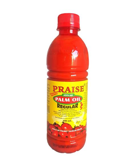 Praise African Palm Oil Regular 500 Ml Spice Town Online Grocery Store