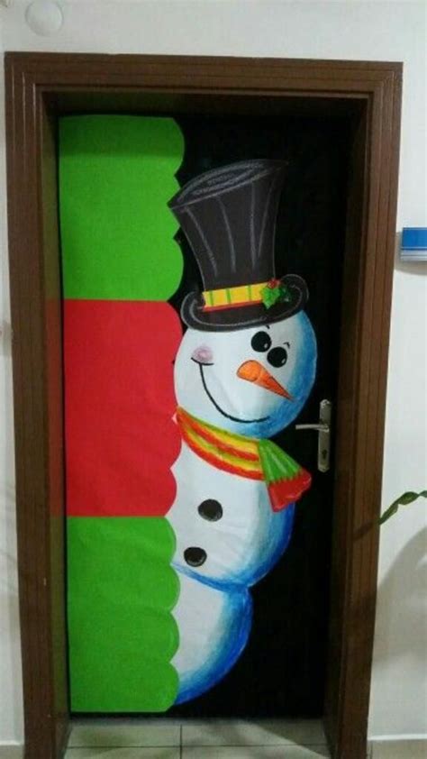 10 Ideas Para Decorar Puertas Escolares En Navidad Tutoriales Y