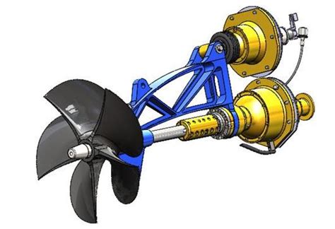 船用螺旋桨 游艇螺旋桨 螺旋桨推进器3d模型下载 制造云