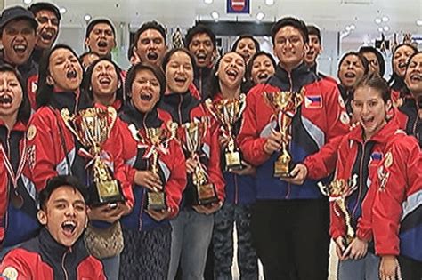 Up Pep Squad Nag Uwi Ng 6 Na Medalya Mula Indonesia Abs Cbn News