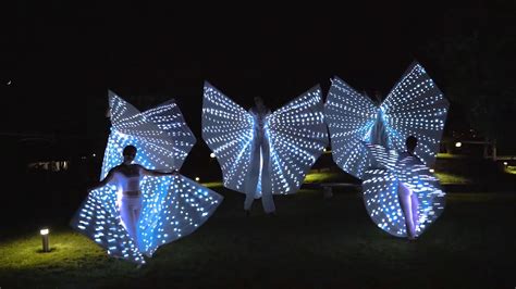 Farfalle Luminose Spettacoli Di Artisti Di Strada Campania YouTube