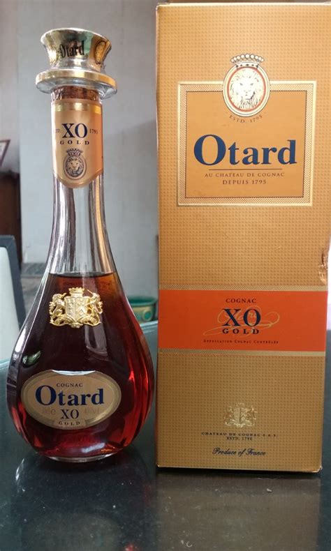 Otard Cognac Xo Gold Food Drinks Alcoholic Beverages On Carousell