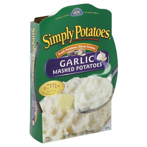 Try Online Easy Ordering Simply Potatoes Garlic Mashed Potatoes Mashed Potatoes