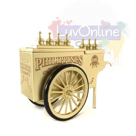 Sorbetes die cast GOLD EDITION souvenir collection dirty ice cream cart ...