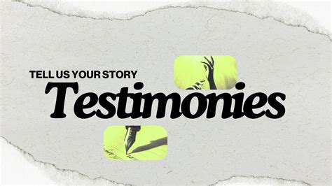 Testimonies | SOUTHCOAST Church - CA - 12314