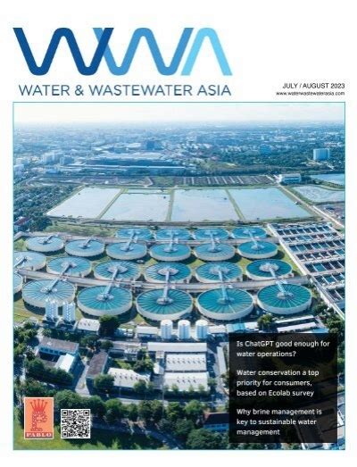 Water And Wastewater Asia Julyaugust 2023