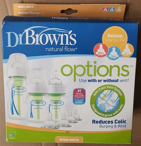 Dr Brown S DRBOPT WB03005 Options Wide Neck Starter Kit For Sale Online