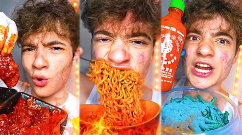 Extreme Spicy Food Tiktok Compilation Spizeethegoat Youtube