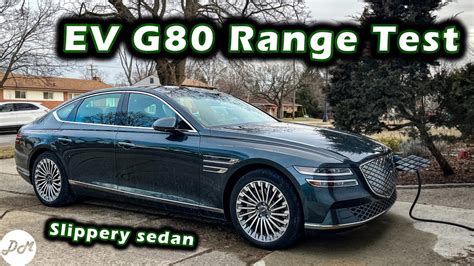 Genesis Electrified G Highway Range Test Real World Mph