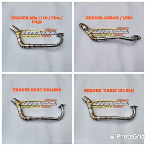 Jual Header Adv Pcx Pipa Nmax New Areox Lexi Vario Lexi Xmax