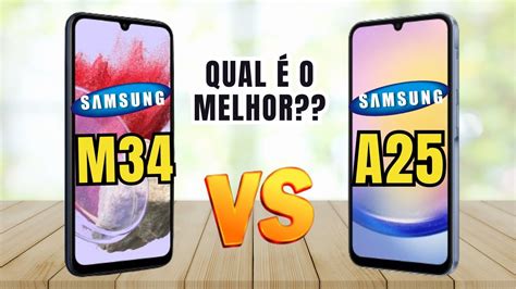 Samsung M34 5g Vs Samsung A25 5g Comparativo 📱 Canaldwn Youtube