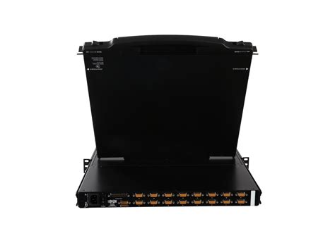 Tripp Lite 16 Port 1U Rack Mount Console KVM Switch With 19 In LCD 8