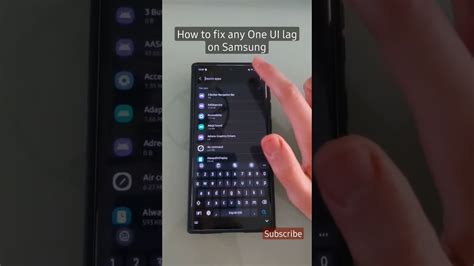 How To Fix Any One Ui Lag On Samsung Youtube