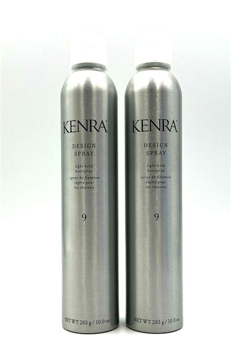 Kenra Design Spray Light Hold Hairspray 9 10 Oz 2 Pack Ebay