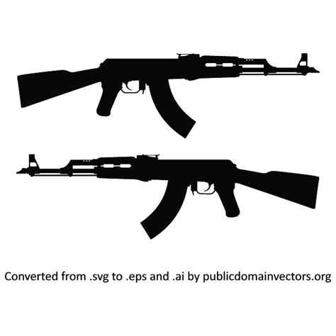 Klashnikov AK47 vector image