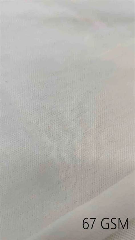 Plain Solids White Spun Polyester Fabric At Rs Kg In Anand Id